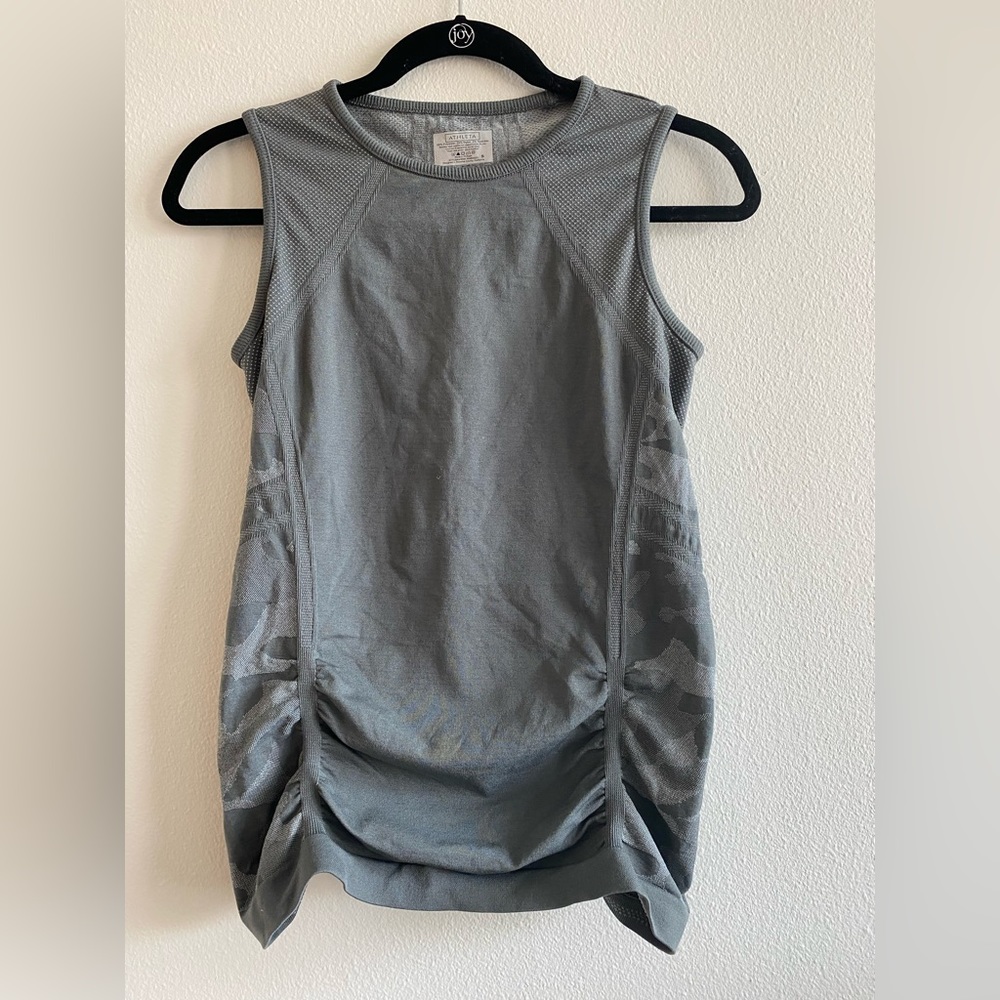 NWOT Athleta Grey Athletic Tank Top Size S